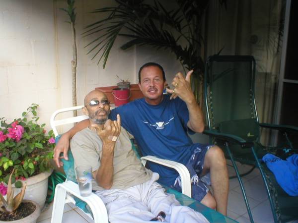 Billy & Marlene spent as much time as possible with Antero in Hawaii